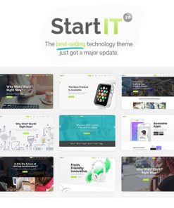 Startit - A Fresh Startup Business Theme