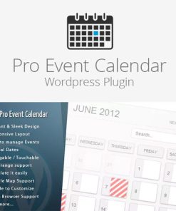 Wordpress Pro Event Calendar
