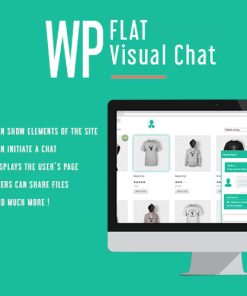 WP Flat Visual Chat - Live Chat & Remote View for Wordpress