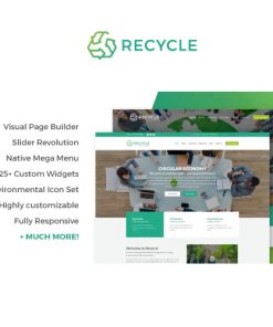 Recycle - Environmental & Green Business WordPress Theme