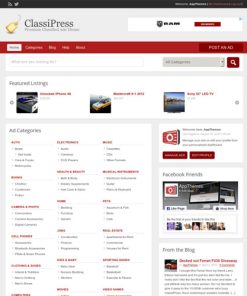 AppThemes ClassiPress - WordPress Classified Ads Theme